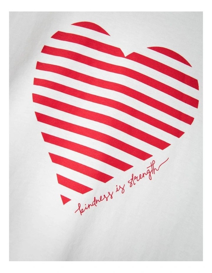 Fesko Short Sleeved T-shirt in Bright White image 3