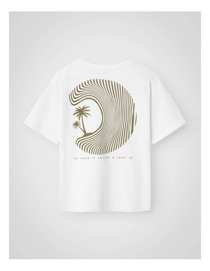 Zoko Short Sleeved T-shirt in White image 2
