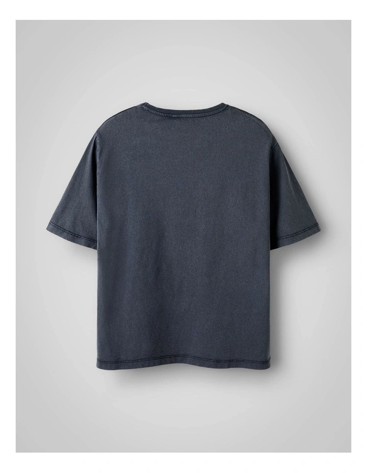 Fandel Short Sleeved T-shirt in Black image 2