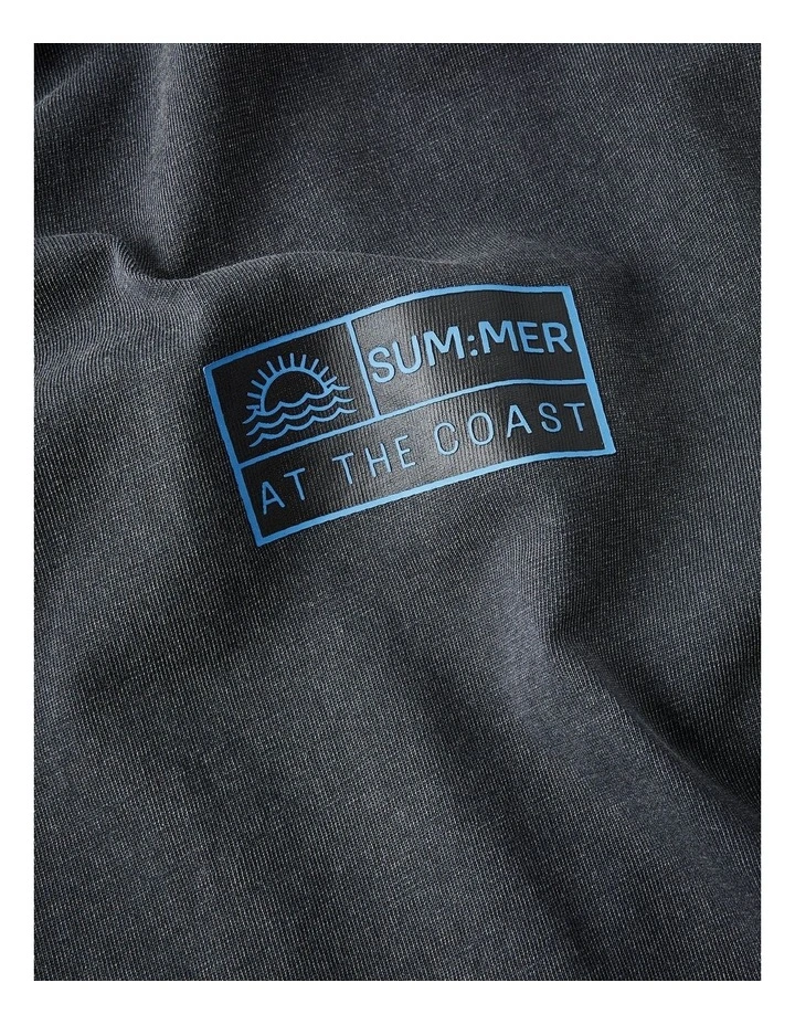 Fandel Short Sleeved T-shirt in Black image 3