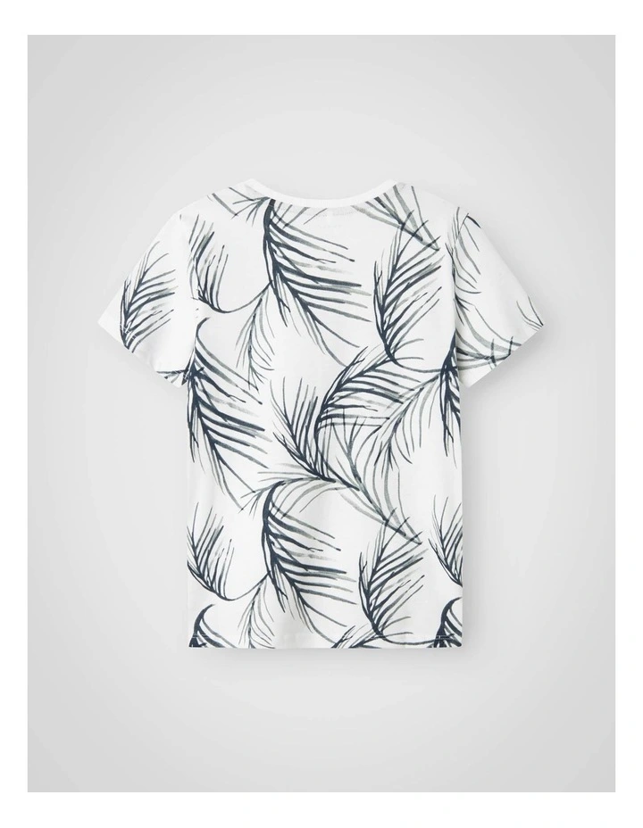 Fermmo Short Sleeved T-Shirt in Bright White image 2