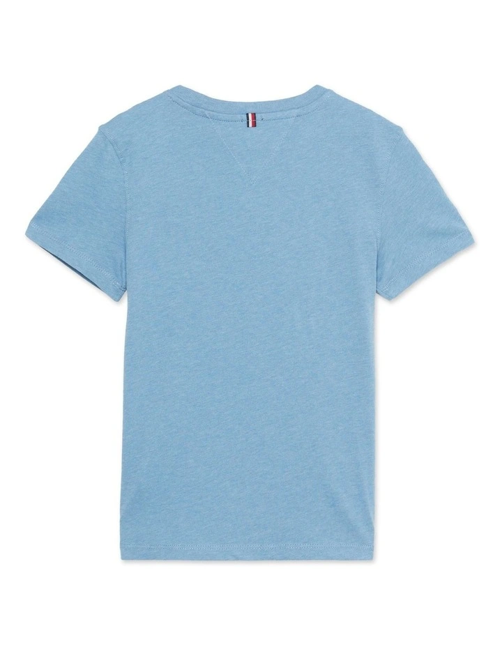 Boys 8-16 Boys Basic Crew Neck Knit Tee in Blue image 5
