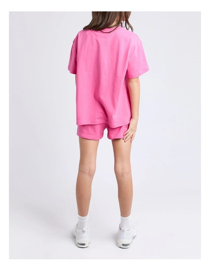 Retro Tee (8 - 16 Years) in Pink image 2