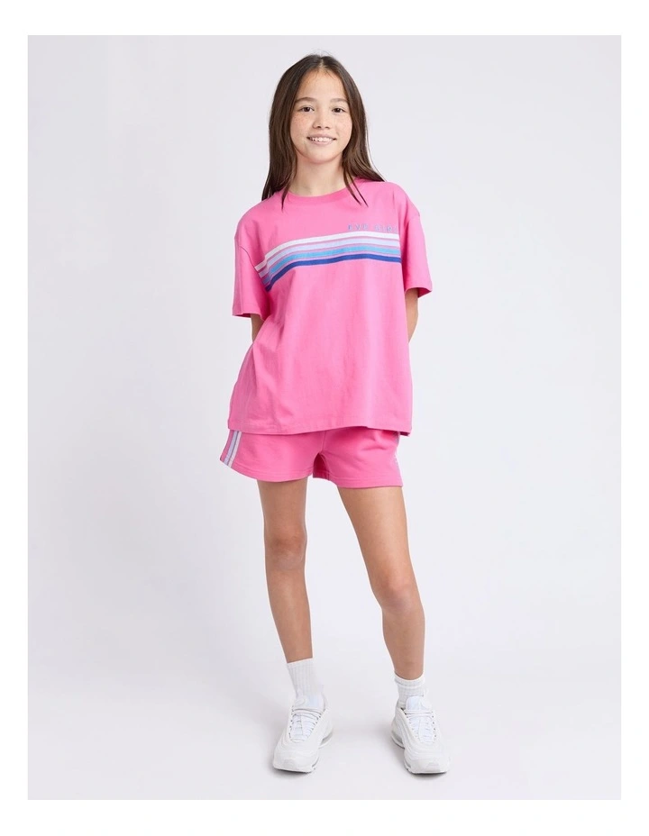 Retro Tee (8 - 16 Years) in Pink image 3