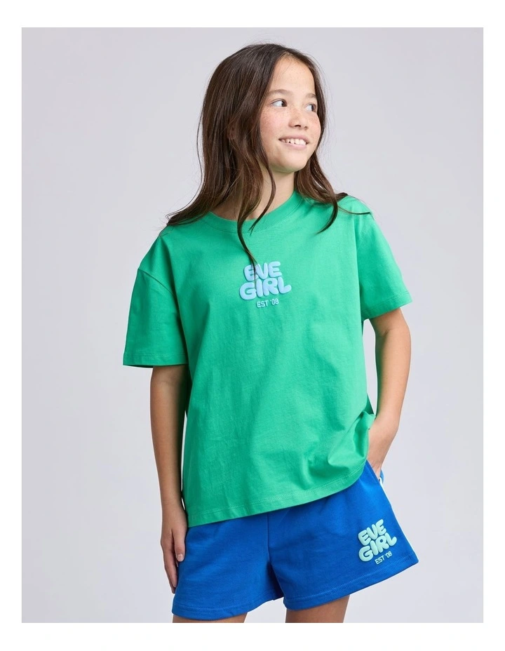 Sports Club Tee (8 - 16 Years) in Green image 1