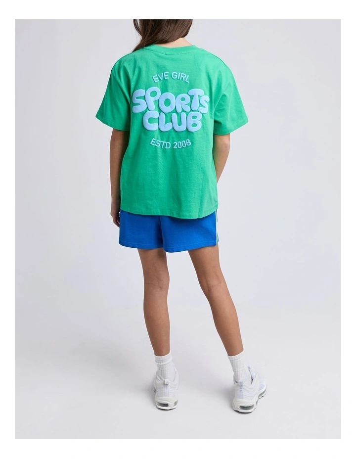 Sports Club Tee (8 - 16 Years) in Green image 2