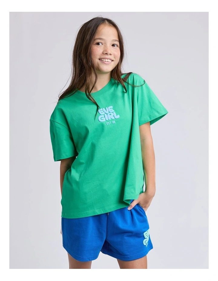 Sports Club Tee (8 - 16 Years) in Green image 4