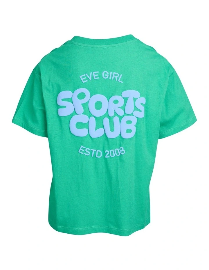 Sports Club Tee (8 - 16 Years) in Green image 6