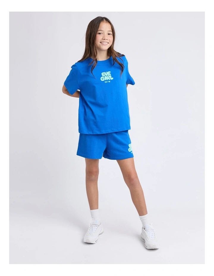 Sports Club Tee (8-16 Years) in Cobolt image 3