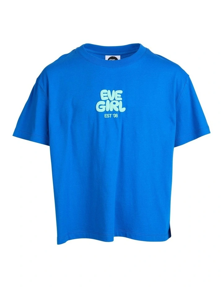 Sports Club Tee (8-16 Years) in Cobolt image 5