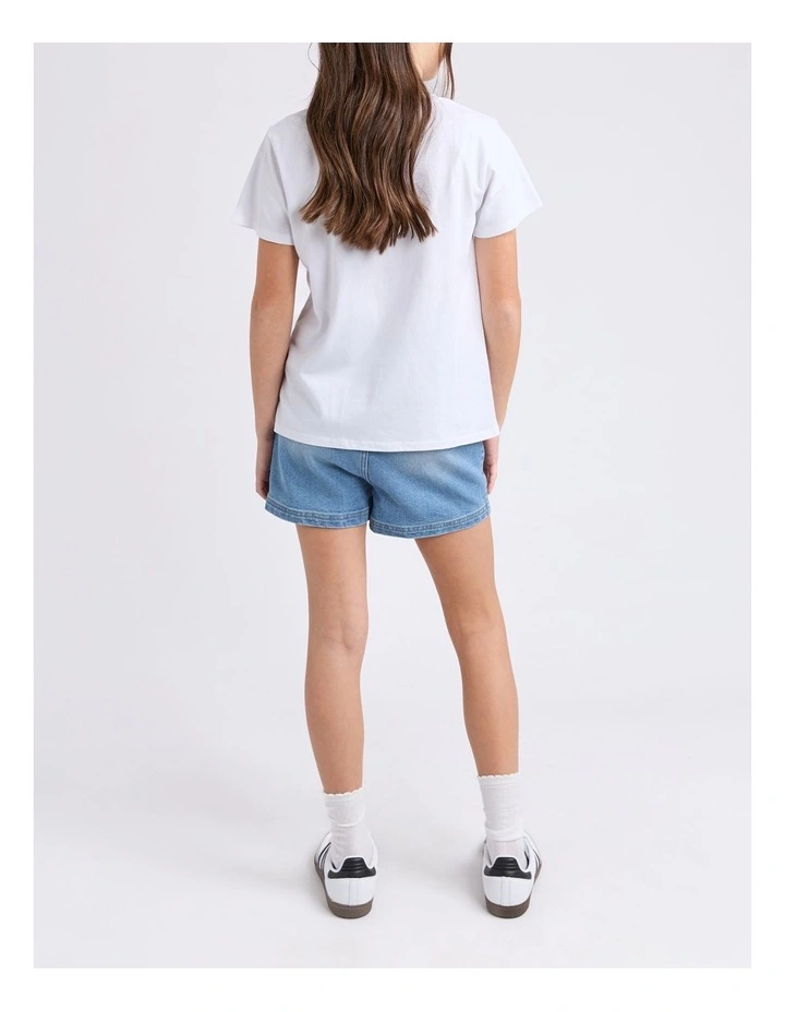 Farmer's Market Tee (8 - 16 Years) in White image 4