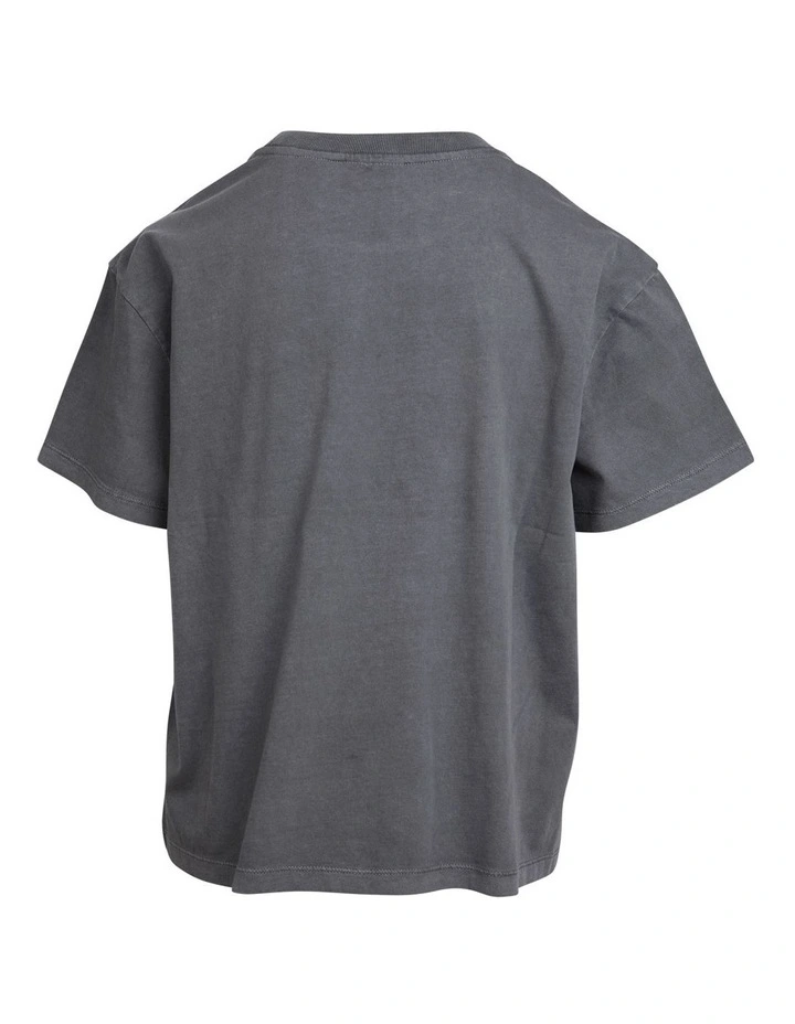 Chasing The Sun Tee (8 - 16 Years) in Charcoal image 7