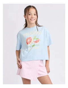 Palermo Tee (8 - 16 Years) in Light Blue