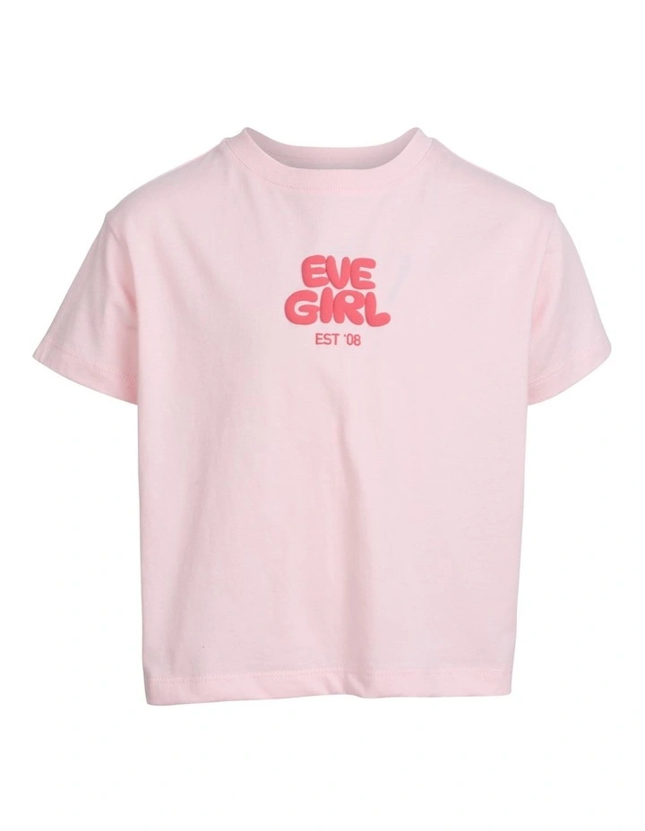 Sports Club Tee (3 - 7 Years) in Pale Pink image 5