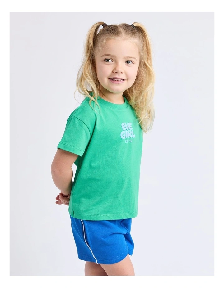 Sports Club Tee (3 - 7 Years) in Green image 4