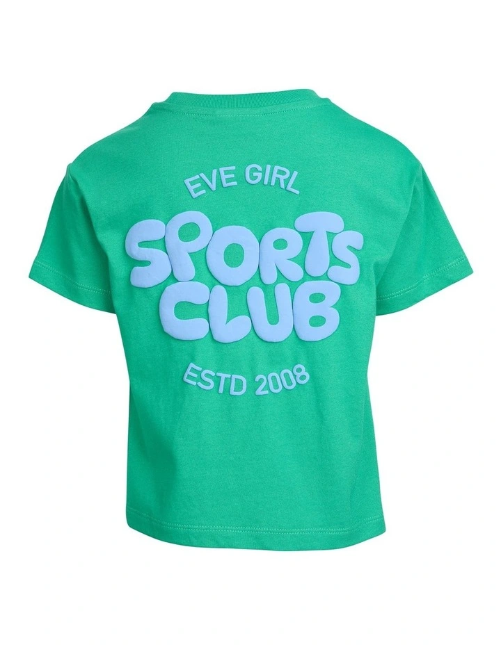 Sports Club Tee (3 - 7 Years) in Green image 6