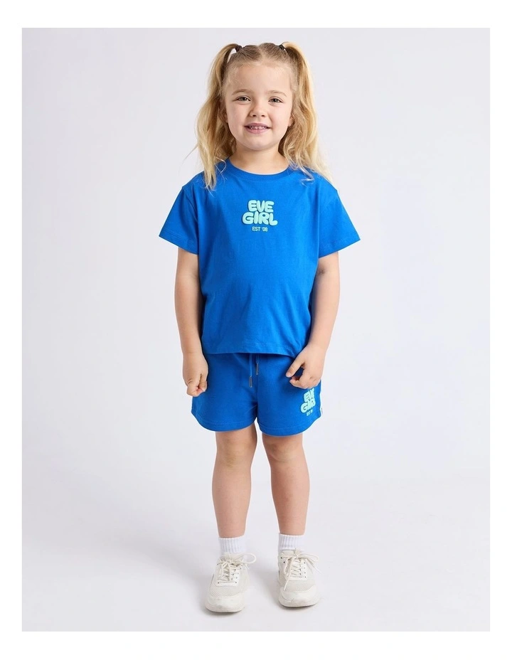 Sports Club Tee (3 - 7 Years) in Cobolt image 4