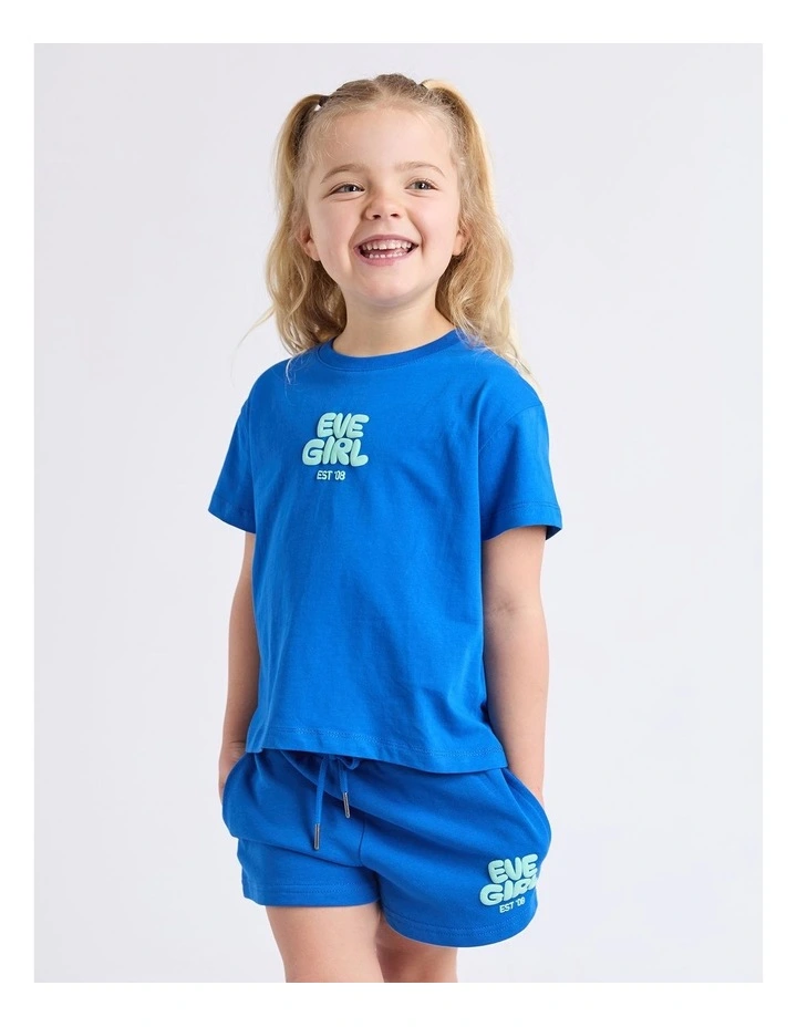 Sports Club Tee (3 - 7 Years) in Cobolt image 5