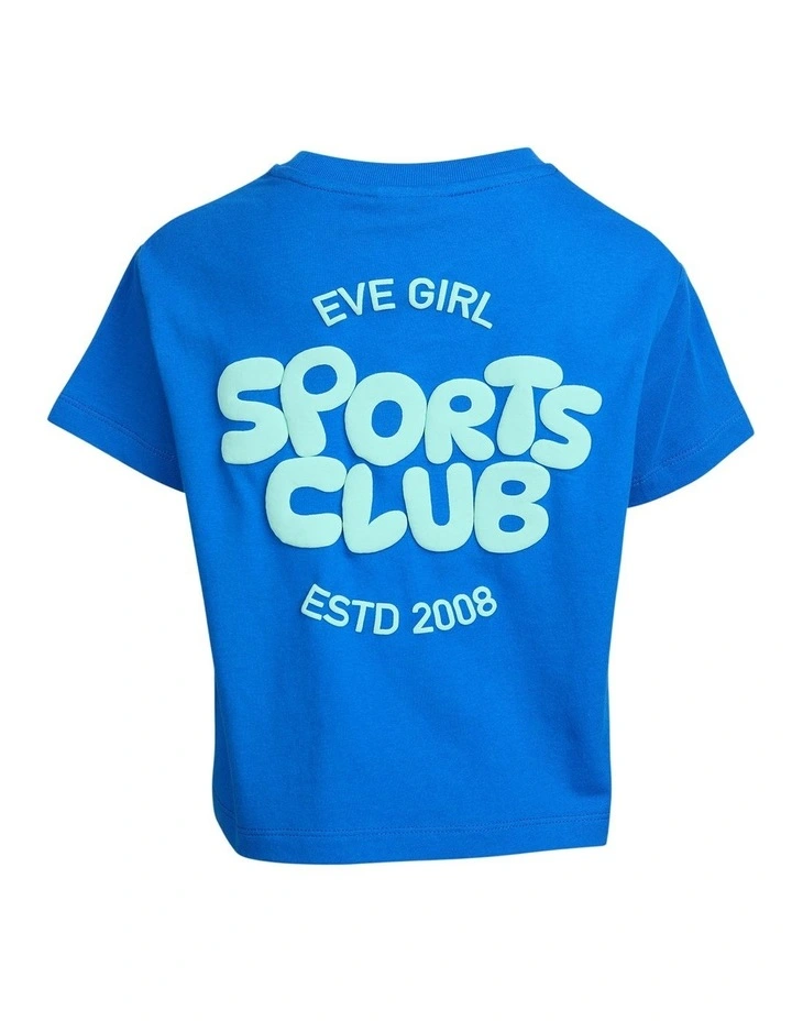 Sports Club Tee (3 - 7 Years) in Cobolt image 7