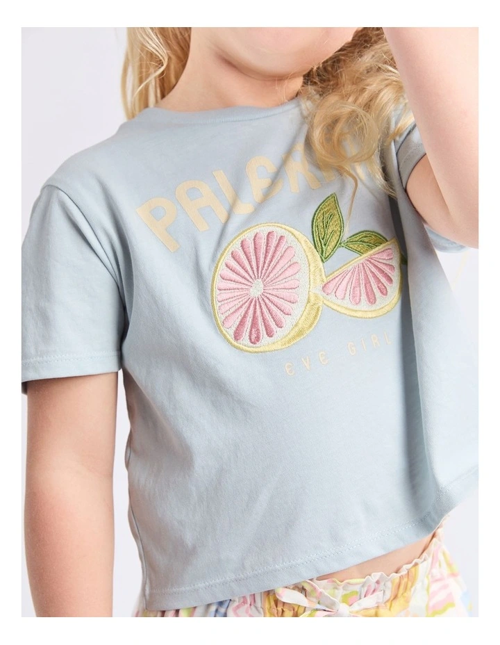 Palermo Tee (3 - 7 Years) in Light Blue image 4