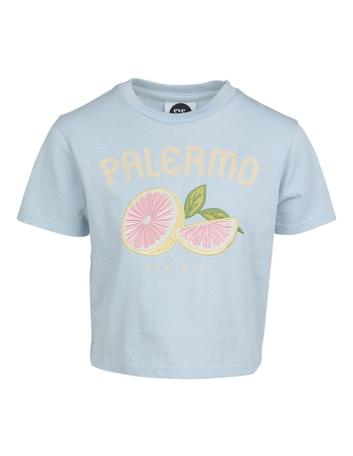 Palermo Tee (3 - 7 Years) in Light Blue image 5