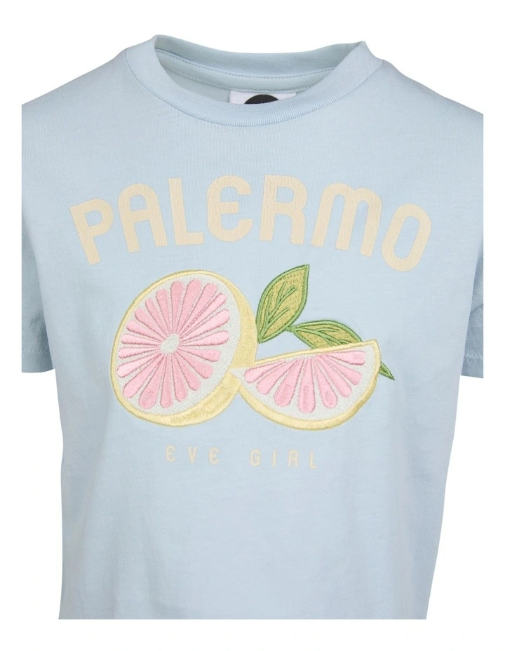 Palermo Tee (3 - 7 Years) in Light Blue image 7