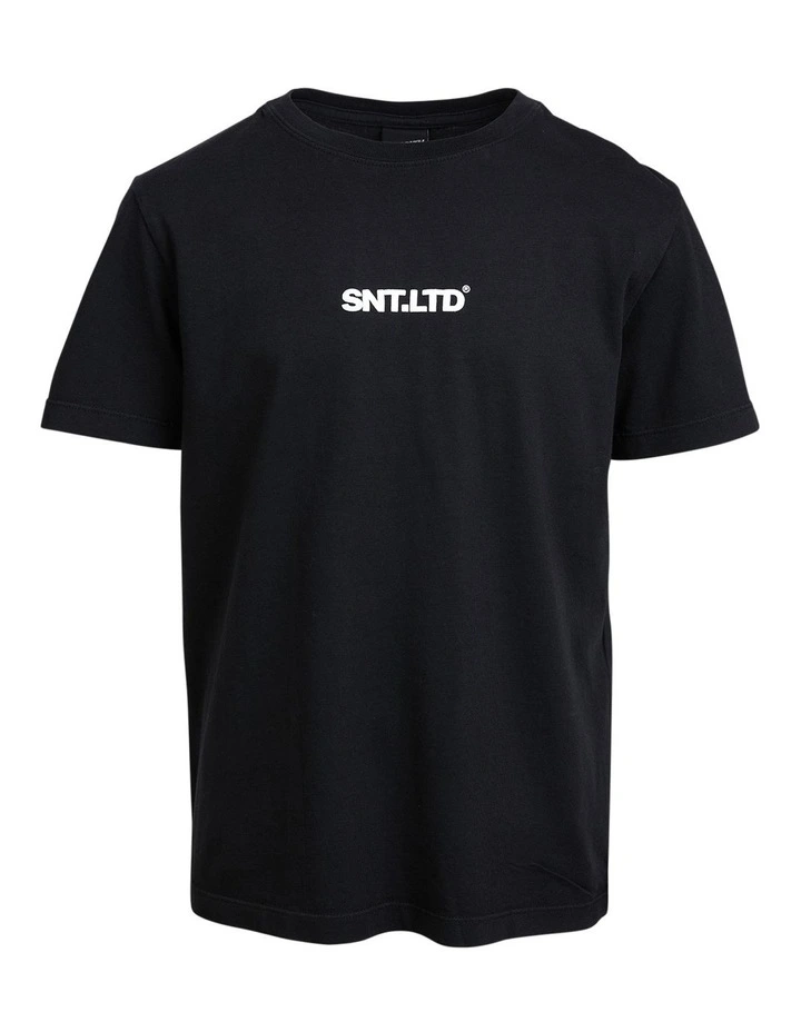 Podium Tee (8-16 Years) in Black image 1