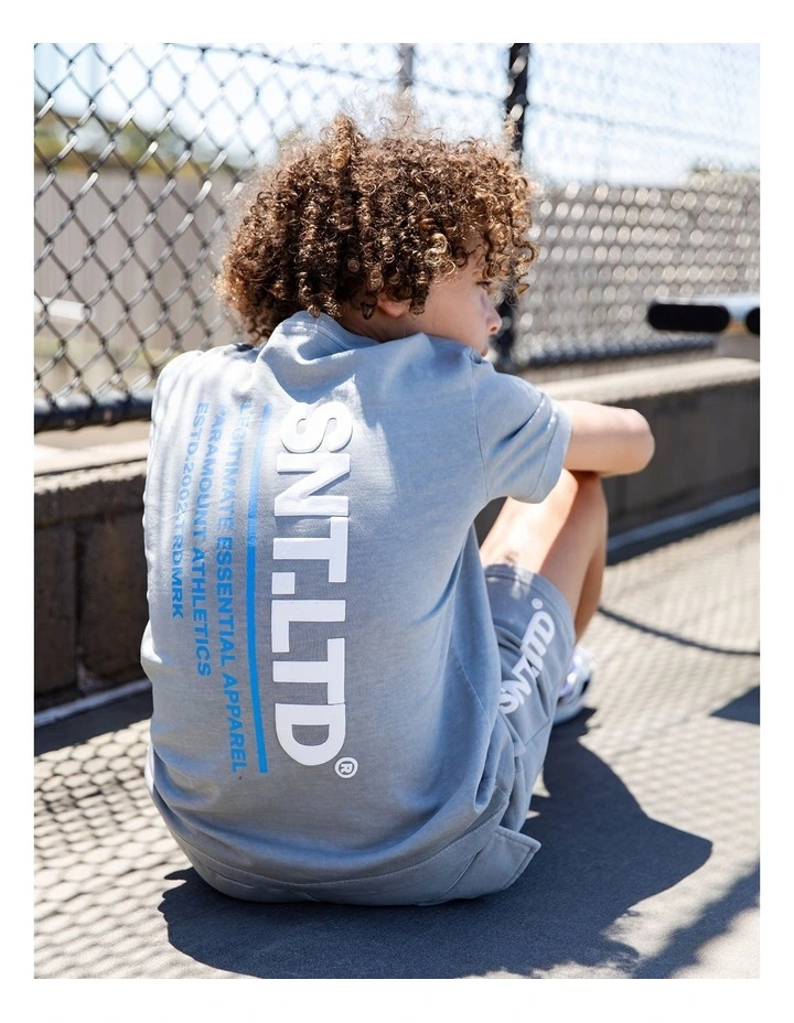 Podium Tee (8-16 Years) in Grey image 2