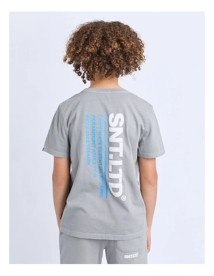 Podium Tee (8-16 Years) in Grey image 5