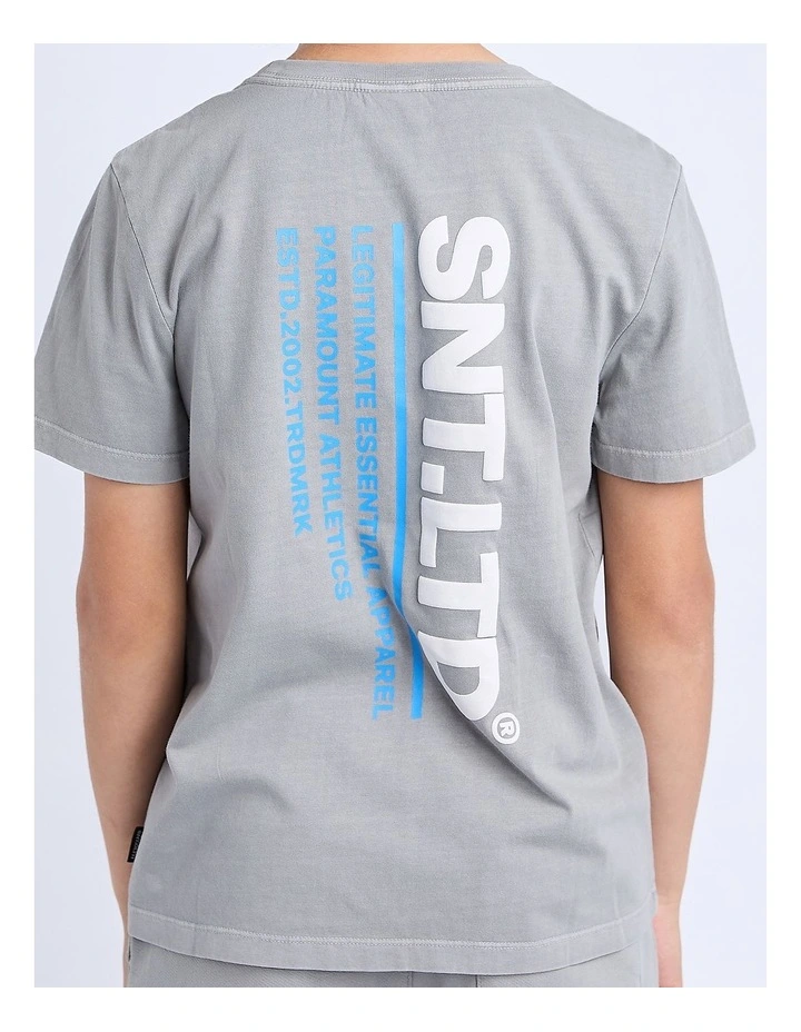 Podium Tee (8-16 Years) in Grey image 7