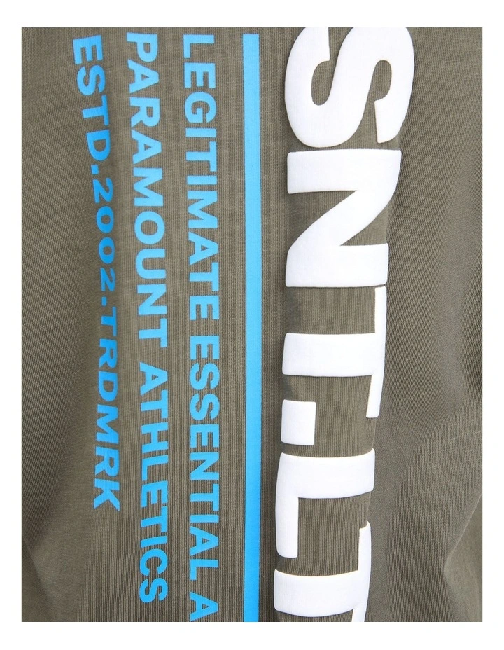 Podium Tee (8-16 Years) in Green image 2