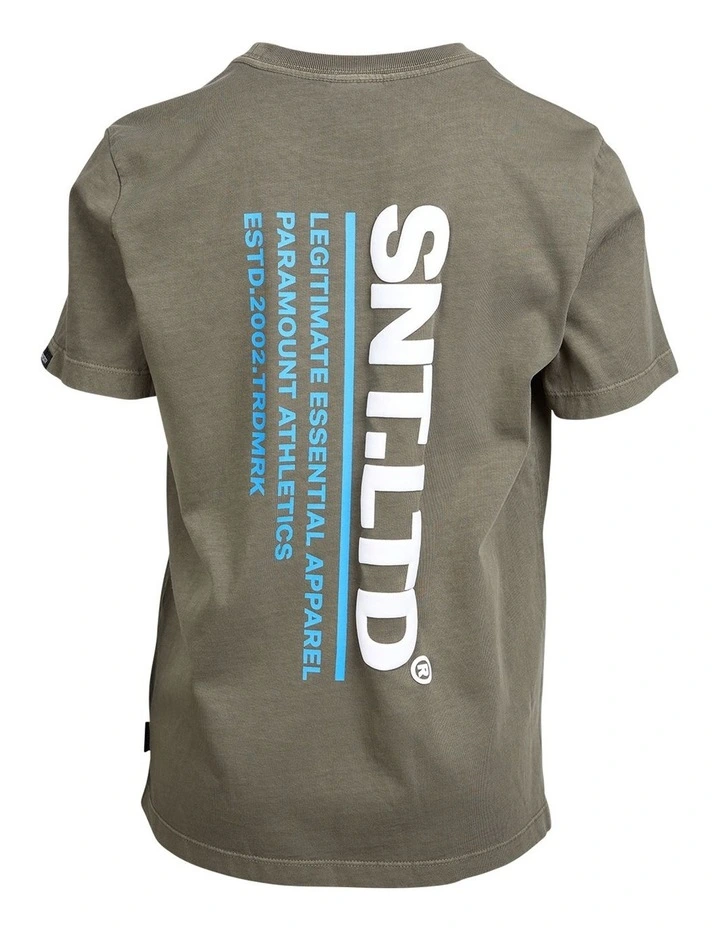 Podium Tee (8-16 Years) in Green image 3