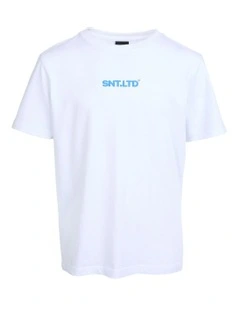Podium Tee (8-16 Years) in White