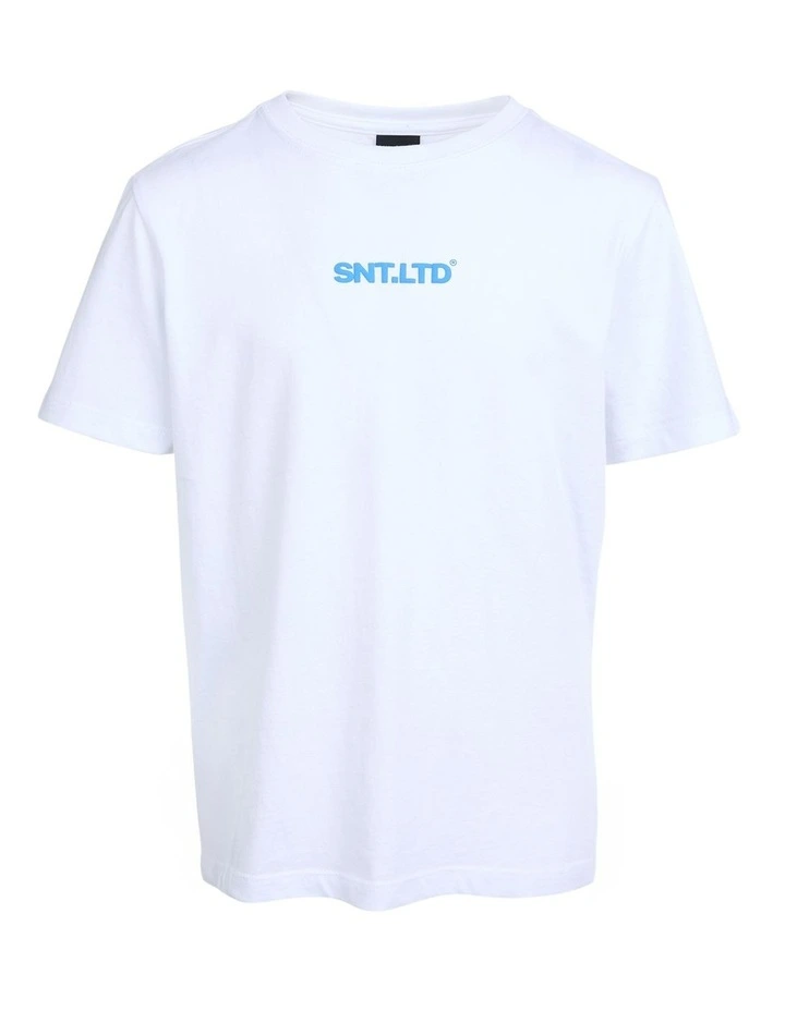 Podium Tee (8-16 Years) in White image 1