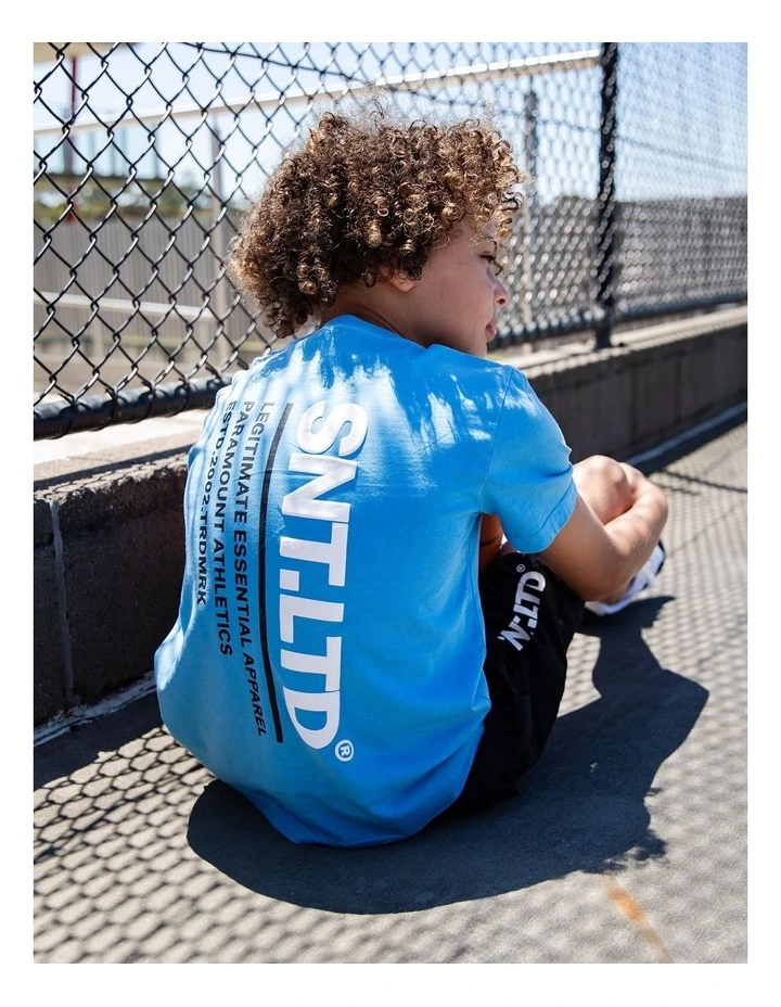 Pace Tee (8-16 Years) in Blue image 2