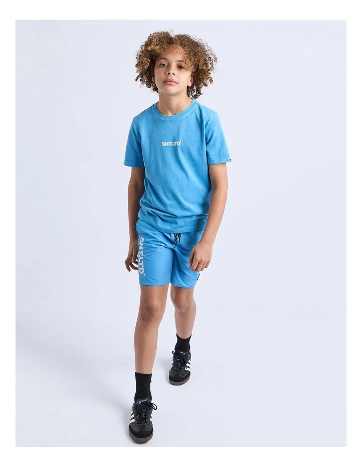 Pace Tee (8-16 Years) in Blue image 6