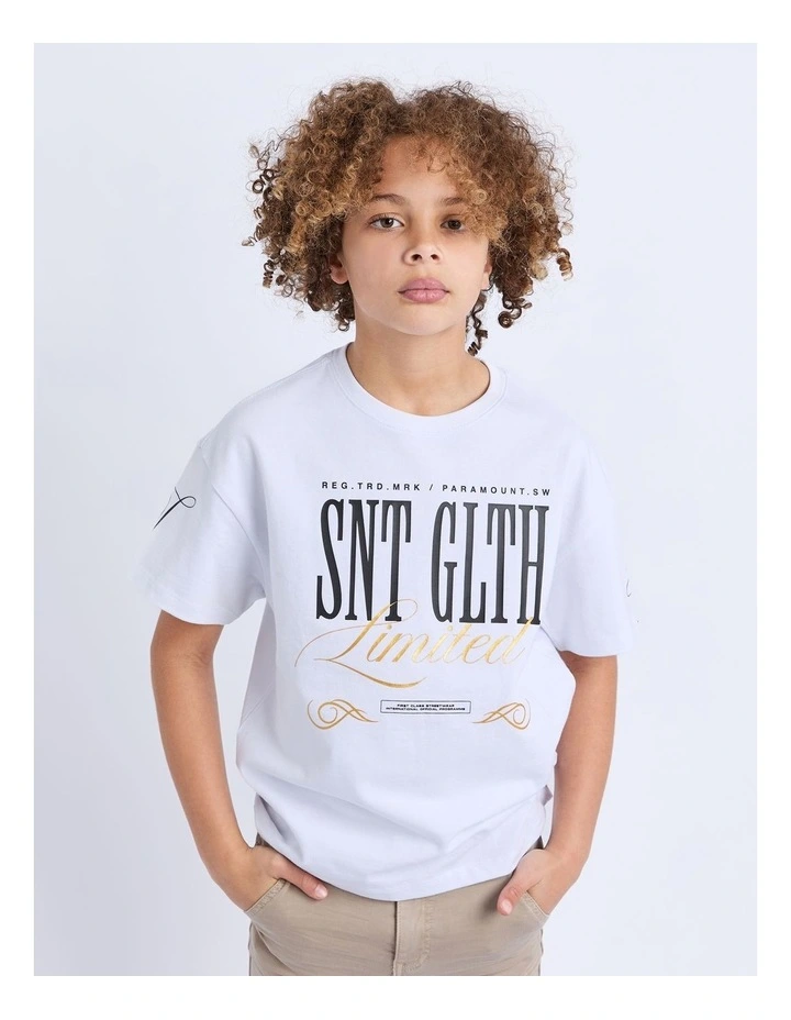 Limited Tee (8-16Years) in White image 1