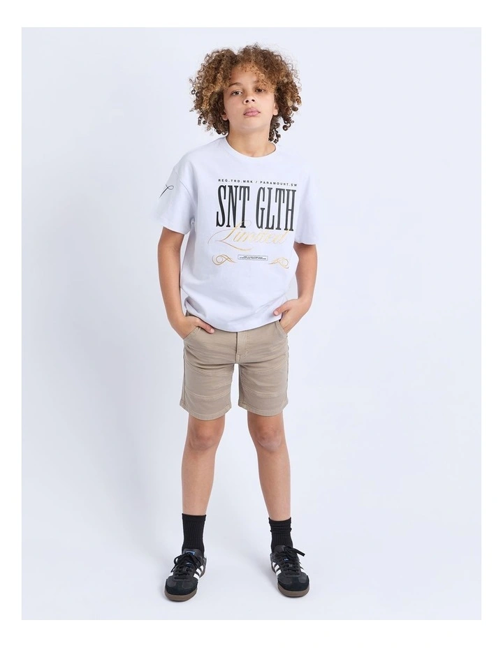 Limited Tee (8-16Years) in White image 4