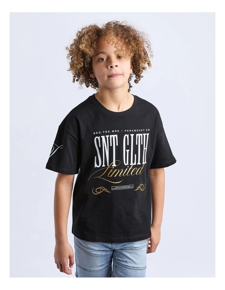 Limited Tee (8-16 Years) in Black image 1