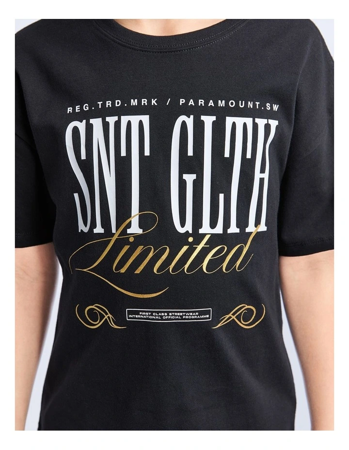 Limited Tee (8-16 Years) in Black image 4
