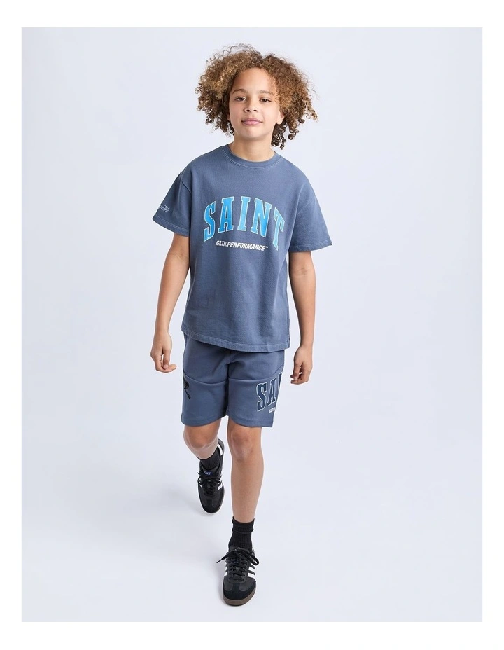 Baseline Tee (8-16Years) in Blue image 4