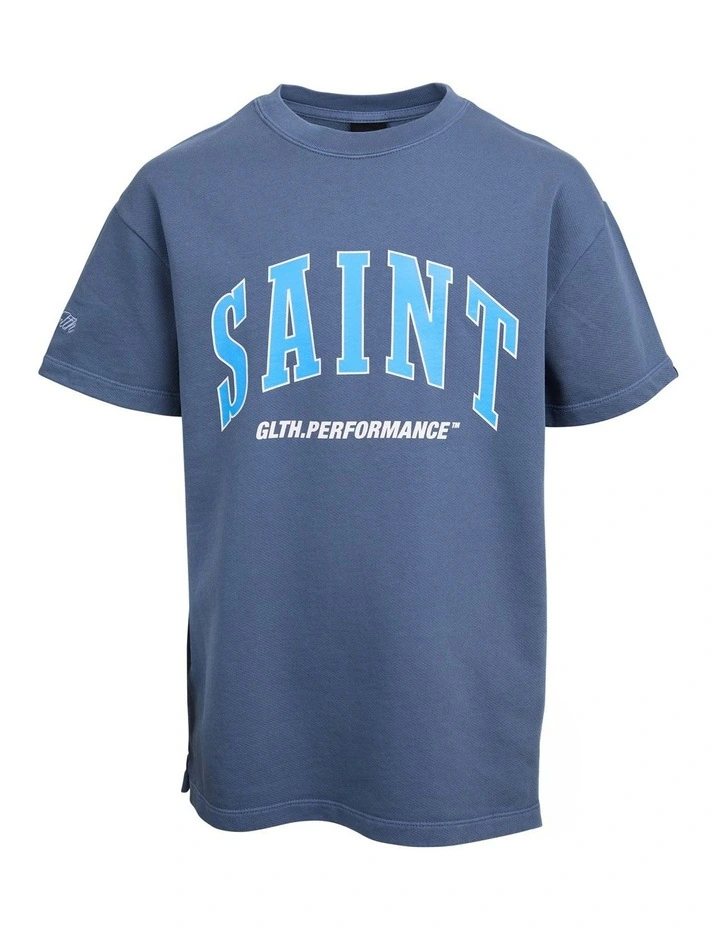 Baseline Tee (8-16Years) in Blue image 6