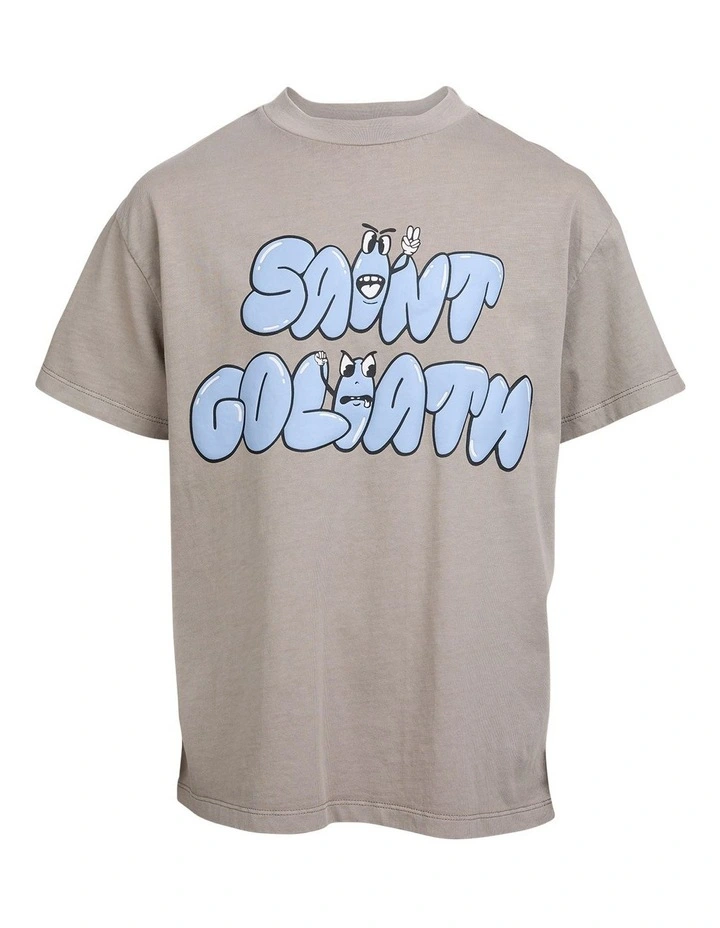Streets Tee (8-16 Years) in Brown image 6