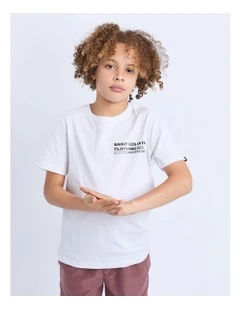 Underground Tee (8-16 Years) in White