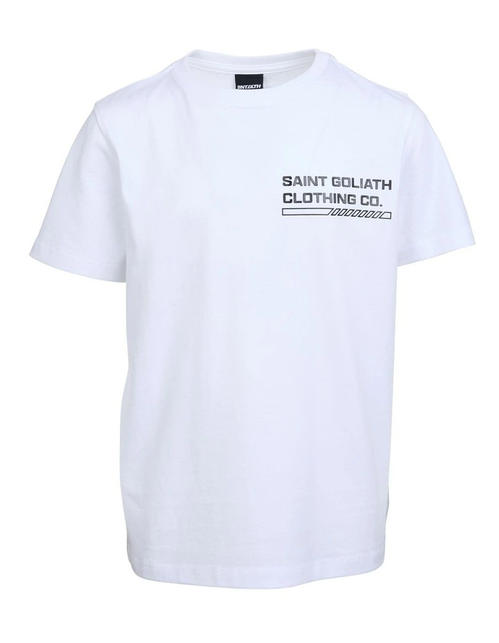 Underground Tee (8-16 Years) in White image 5