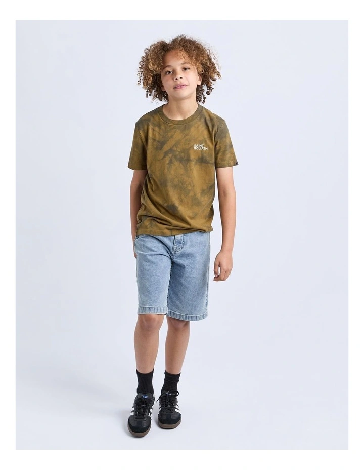 Alpha Tee (8-16 Years) in Brown image 3