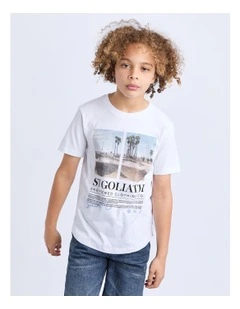 Comply Tee (8-16 Years) in White