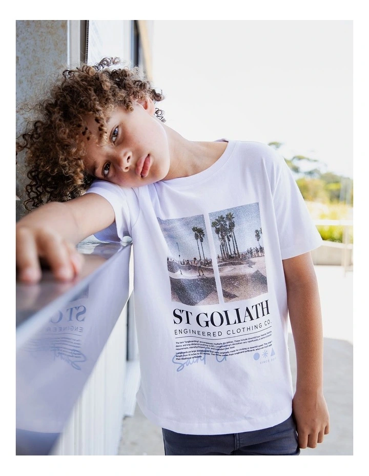 Comply Tee (8-16 Years) in White image 2