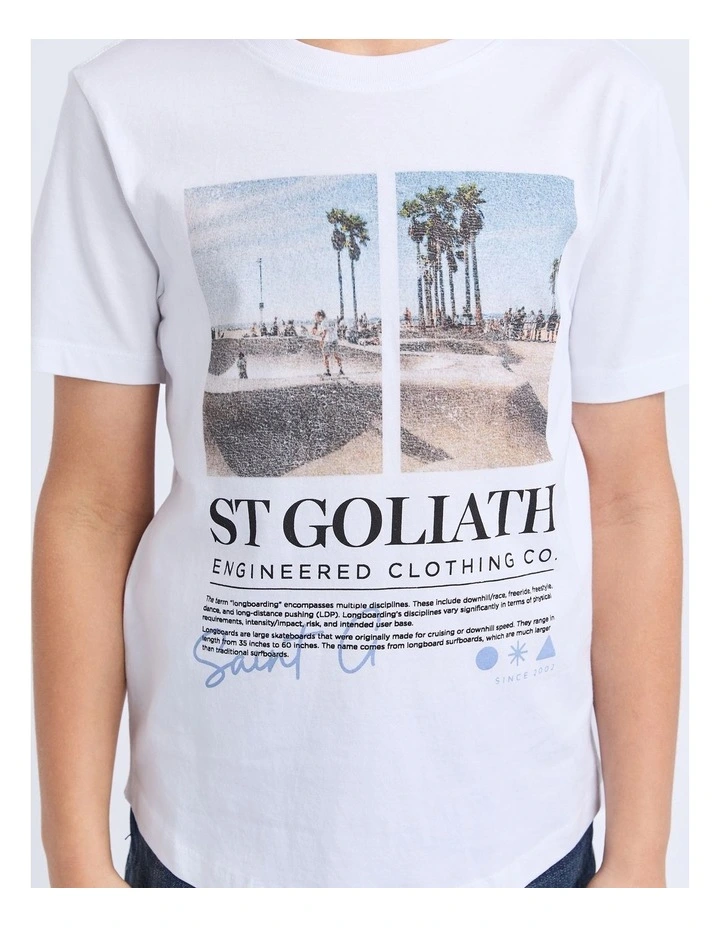 Comply Tee (8-16 Years) in White image 5