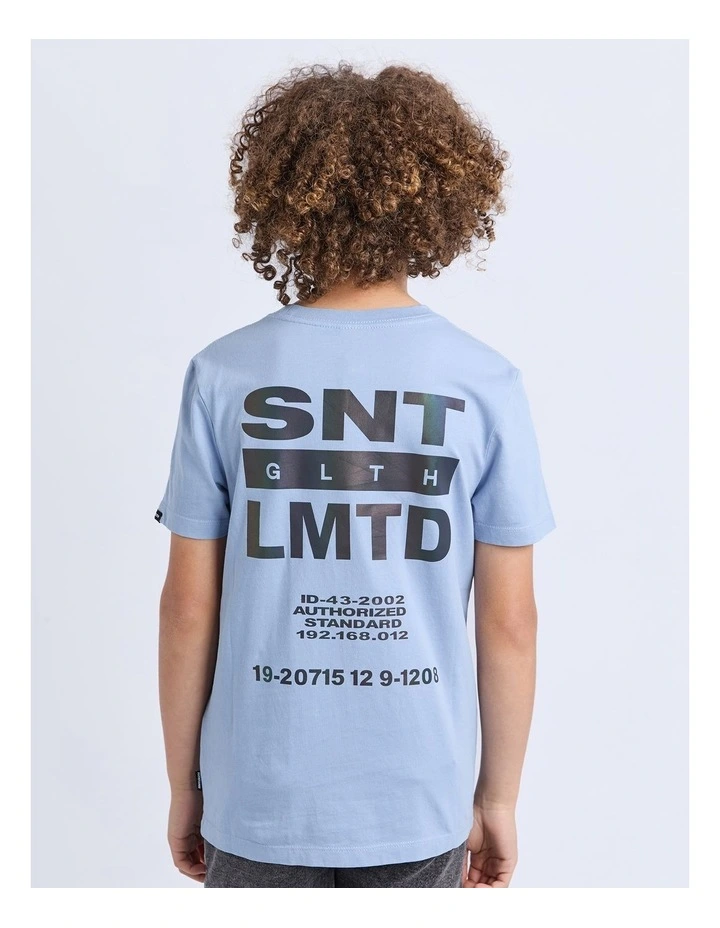 Gradient Tee (8-16 Years) in Blue image 3